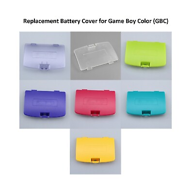#ad Replacement Battery Cover Door for Game Boy Color GBC Choose Your Color $3.99