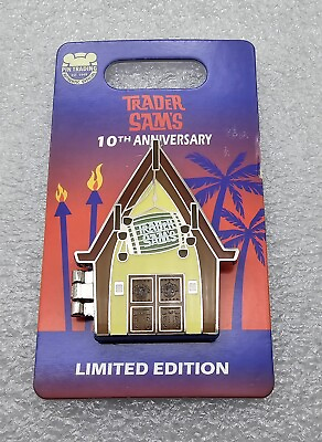 #ad Disney Trader Sam#x27;s Hinged Pin 10th Anniversary Limited Edition $36.00