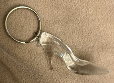 #ad Handmade Disney Cinderella Glass Slipper Keychain $8.00