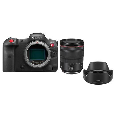 #ad Canon EOS R5 C Mirrorless Digital Cinema Camera w RF 24 105mm f 4 L IS USM Lens $4699.00