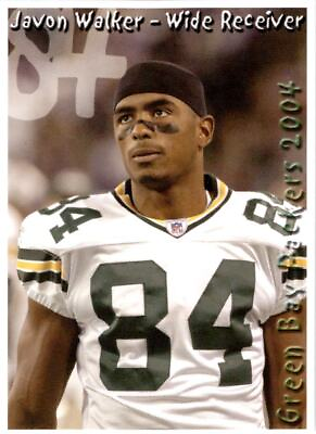 #ad 2004 Green Bay Packers Wisconsin Capital Police Javon Walker Card $2.00