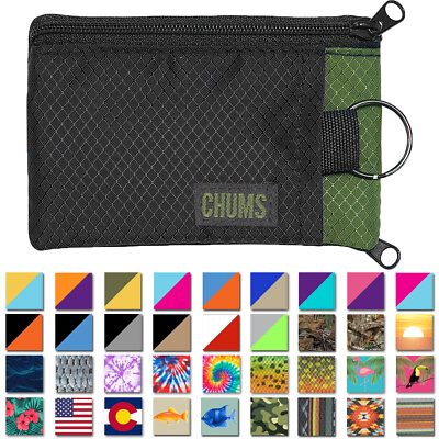 #ad Chums Surfshorts Compact Rip Stop Nylon Wallet $13.99