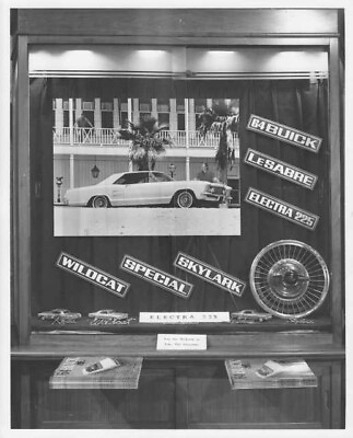 #ad 1964 Buick Ads in Christian Science Monitor Display Case Photo 0011 $14.89