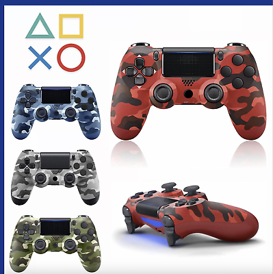 #ad CAMO Wireless Bluetooth Gamepad Controller for PS4 PlayStation 4 Choose Color $23.99