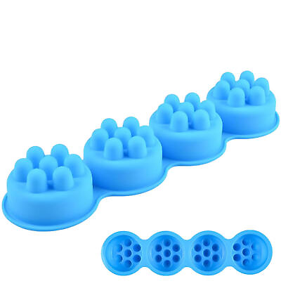 #ad Massage Bar Mold Silicone 3D Hair Comb Mould 4 Cavities DIY Handmade Soap Mold $11.87