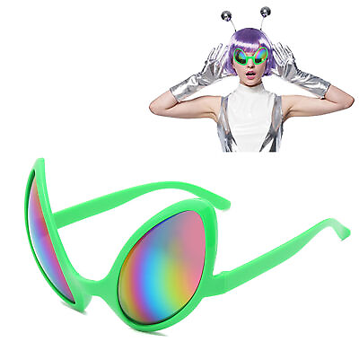 #ad Alien Glasses Funny Novelty Sunglasses Shades Eye Wear Halloween Party prop $7.63