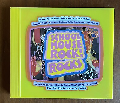 #ad Schoolhouse Rock Rocks Lava – D 112037 1996 Club Edition Compact Disc $15.00
