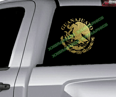 #ad Guanajuato Estados Unidos Decal Sticker Aguila De Mexico Flag Bandera $18.99