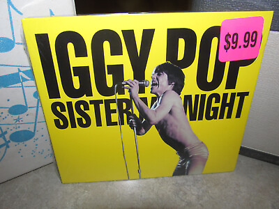 #ad Sealed IGGY POP CD SISTER MIDNIGHT Live Cleveland Ohio 1977 Remastered $19.95