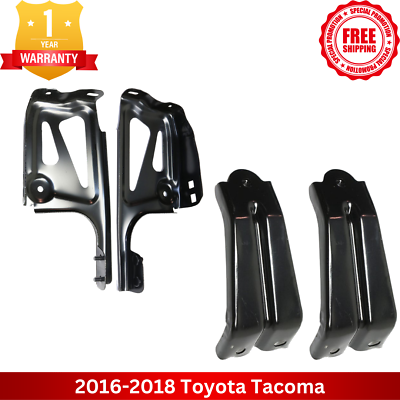 #ad 4Pcs Front Mounting Bracket Reinforcement Retainer For 2016 2021 Toyota Tacoma $74.69