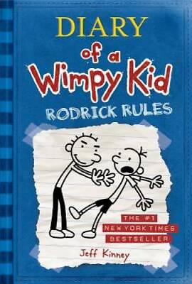 #ad Diary of a Wimpy Kid Rodrick Rules Hardcover By Kinney Jeff GOOD $3.94
