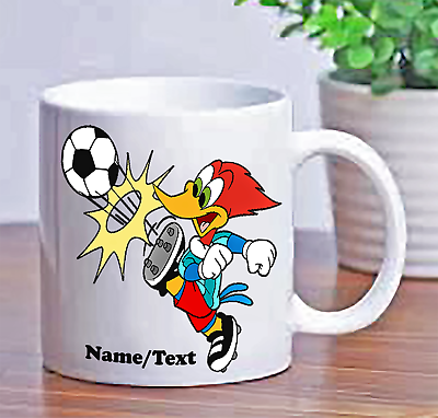 #ad Custom Personalize TV Woody Woodpecker Cartoon Child Gift Coffee Cup Mug 2 sided $22.50