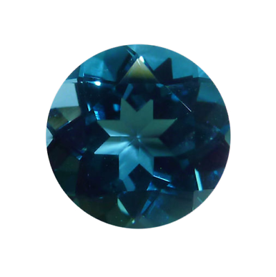 #ad Natural London Blue Topaz Round Loose Gem AAA 3mm 20mm $213.30