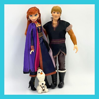 #ad ❤️Disney Frozen 2 Anna Kristoff amp; Olaf Doll Hasbro❤️ $24.98