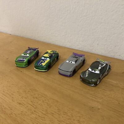 #ad Lot of 4 Disney Pixar Cars Diecast Piston Cup Racers Cars 3 # 5 24 68 Kurt $22.99