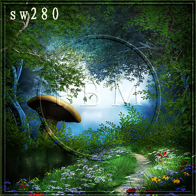 #ad Spring 8#x27;x8#x27; Computer painted Outdoor Scenic Photo background backdrop SW280B88 $45.99