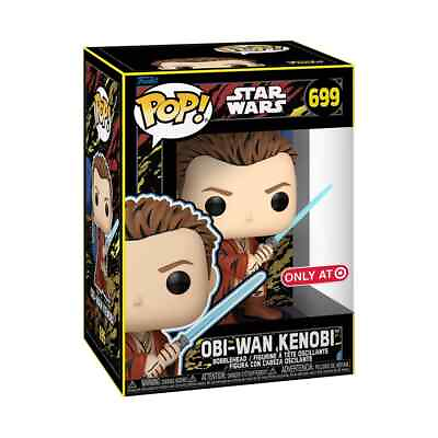#ad Funko Star Wars Retro Phantom Menace Obi Wan Kenobi # 699 EXCLUSIVE PRE ORDER $29.99