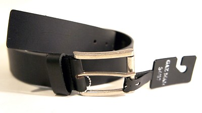 #ad GAZ MAN BROWN LEATHER BELT SIZE 34 INCHES 87 CM $18.00