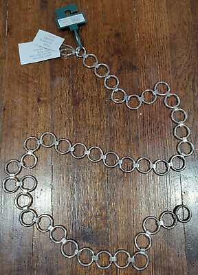 #ad Women#x27;s Belt Metal Ring Size M 42 Inches $8.96