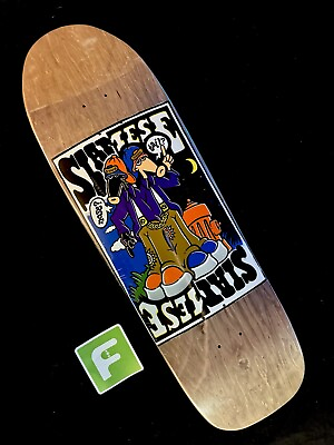 #ad RARE New Deal Siamese Shaped Deck ReIssue Skateboard Deck $137.99