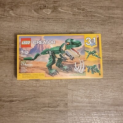 #ad LEGO Creator 174pcs 3 in 1 Mighty Dinosaurs 31058 Building Kit New Sealed $13.49