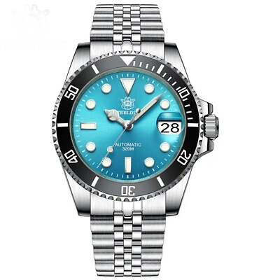 #ad STEELDIVE SD1952 Fifty 50F Fathoms NH35A 300M Diver Automatic Watch BGW9 C3 316L $169.99
