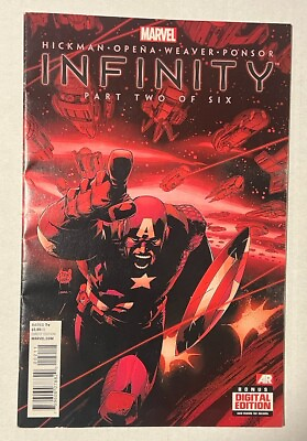 #ad Infinity Part Two Of Six Marvel Comic Book $2.39