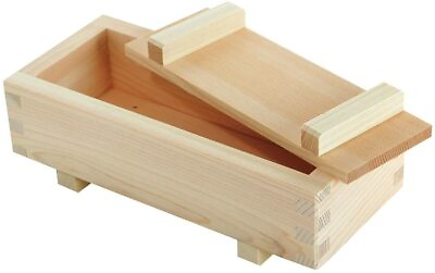 #ad Japanese Oshizushi Maker Wooden Box Sushi Press Cypress Hinoki Made in Japan $57.00