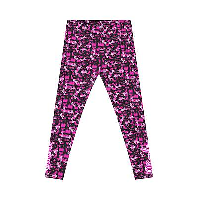 #ad Designer Pink Barbie Print Leggings Women#x27;s Custom Chic amp; Comfy All Over Design $32.00