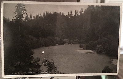#ad GUERNEWOOD PARK CALIFORNIA Photo Post Card Sonoma Co. Russian River 1916 $9.99