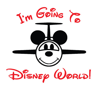 #ad I#x27;m Going To Disney World shirt family vacation airplane Mickey Mouse Minnie $22.99