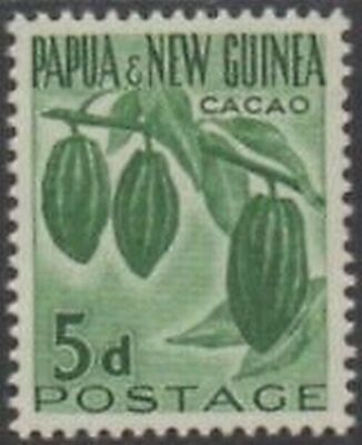 #ad Papua New Guinea 1958 SG19 5d Cacao Plant MNH AU $2.25
