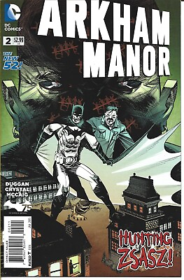 #ad ARKHAM MANOR #2 DC COMICS 2015 BAGGED AND BOARDED $6.00