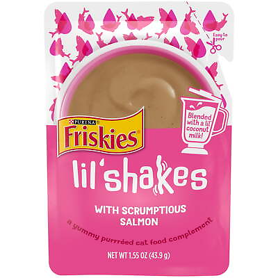 #ad Purina Friskies Cat Complement Lil’ Shakes With Scrumptious Salmon $17.10