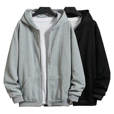 #ad Tops Pullover Sweatshirt Jacket Hoodies Coat Basic Breathable Comfortable Hooded $17.95