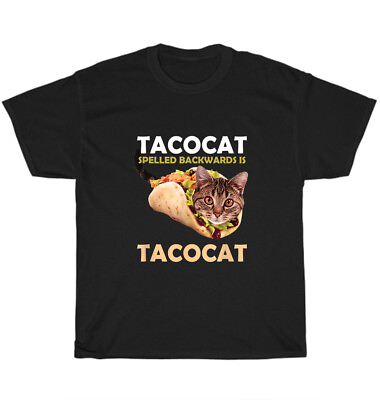 #ad Funny Cute Tacocat Taco Cat Spelled Backward Is T Shirt Kitten Cats Lover Unisex $17.99