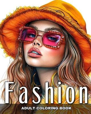 #ad Adult Coloring Book Fashion: Fashion Design Modern Outfits Beautiful Dresses AU $52.10