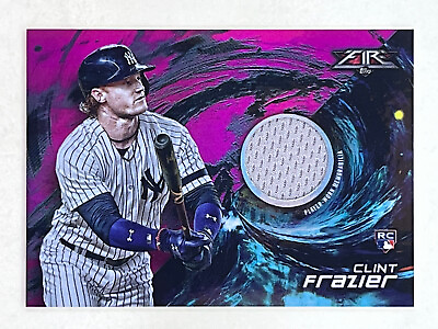 #ad Clint Frazier 2018 Topps Fire Relics Magenta RC 25 #FR CF MLB Yankees Card $9.50