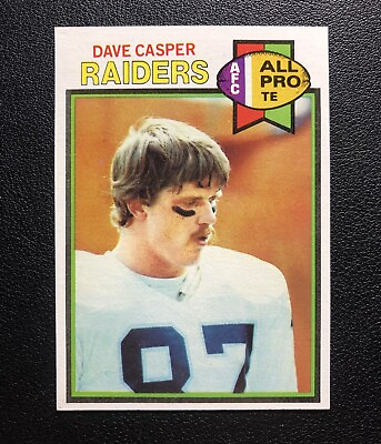 #ad Dave Casper 1979 Topps #480 Oakland Raiders All Pro HOF Notre Dame MINT $14.99