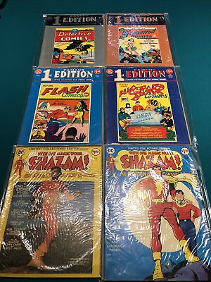 #ad Lot Of 6 DC Famous First Edition Comics $49.99