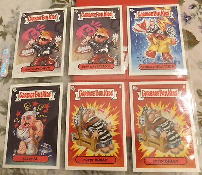 #ad ADAM BOMB FORTUNE NYCC 2022 Topps Garbage Pail Kids Exclusive Lot Of 6 Cards $50.00