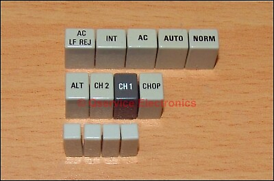#ad Sony Tektronix 314 Oscilloscope 14 PCs Button Set ALL Mint Condition 554244842 $25.00