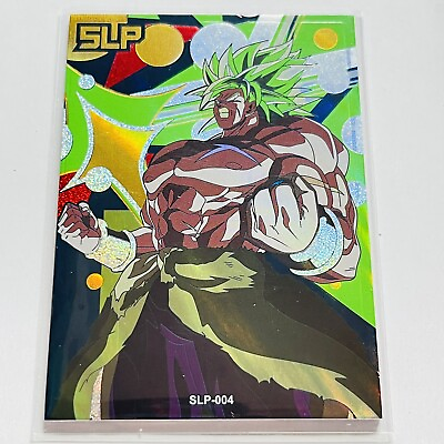 Dragon Ball Super Hero Textured Premium Holo Foil SLP Card Legendary SSJ Broly $59.96
