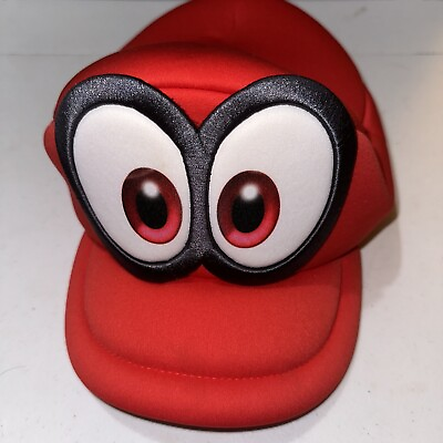 #ad Super Mario Cappy Hat Cosplay Costume Halloween Cap 2017 Official Role Play $22.87