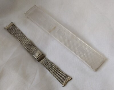 #ad Vintage Stainless Steel Mesh JB Champion Unused NOS Watch Band 17.2mm $275.00