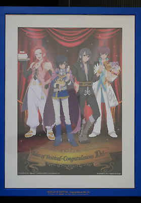 #ad Tales of Series: Tales of Festival Congratulations 10th Visual Frame JAPAN $245.00
