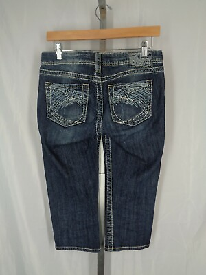 #ad Silver Tuesday Crop Jeans Size 27 x 18 $24.95