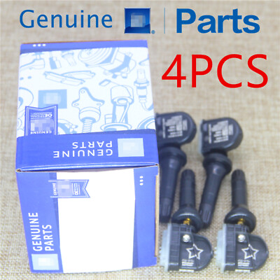 #ad Set of 4PCS TPMS Tire Pressure Sensors 13586335 13598771 fit Buick Chevrolet GM $35.99