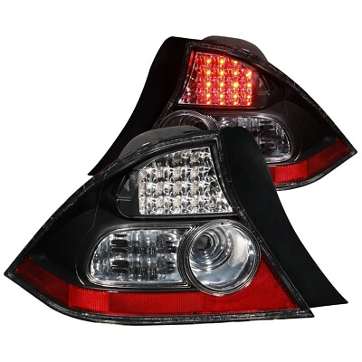 #ad 321035 Anzo Set of 2 Tail Lights Lamps Driver amp; Passenger Side Coupe Pair $232.79