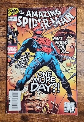 #ad The Amazing Spider Man #544 Comic Marvel One More Day Part 1 $5.99